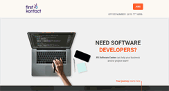 Desktop Screenshot of firstkontact.com